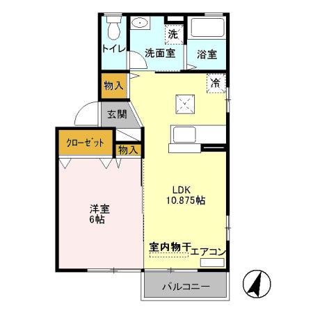 ウィステリア石倉 間取り図