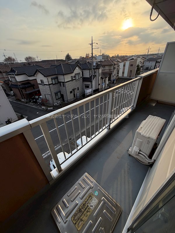 フレアシティM ベランダ