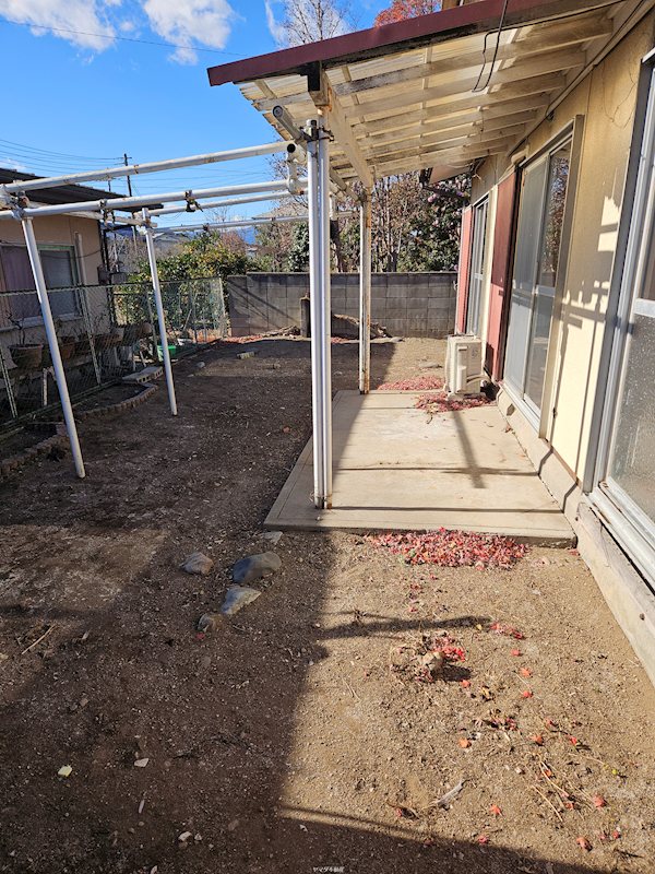 丘の上陽だまりハウス ベランダ