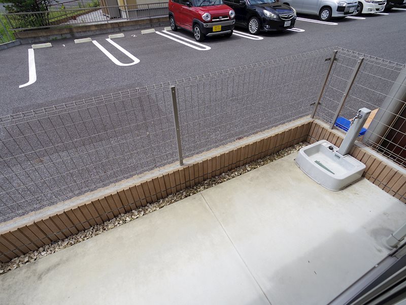 スクエア ベランダ