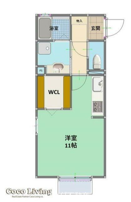 Luna　Rossa 間取り図