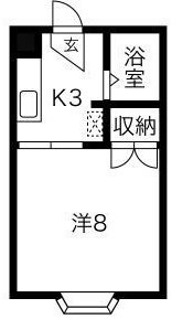 ネクストハイツ双葉 間取り図