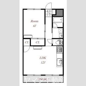 リエス前橋大島 間取り図
