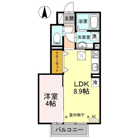 ヴィアーレ 間取り図