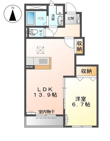 ピュアステージB 間取り図
