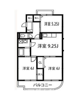 ヴィラロイヤルマンション 間取り図