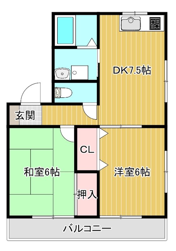 アビタシオン 間取り図