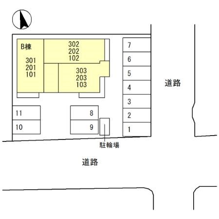 セッティエーム高崎B その他外観1