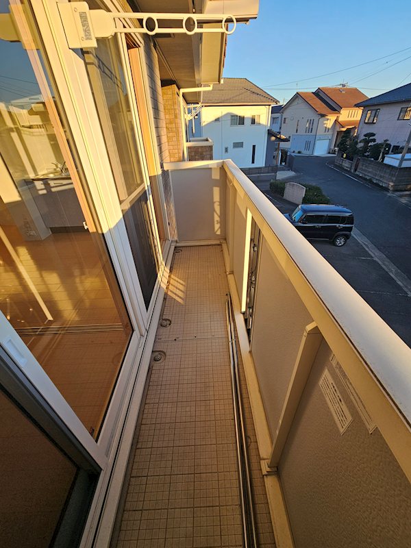 ヨーロピアン林B棟 ベランダ