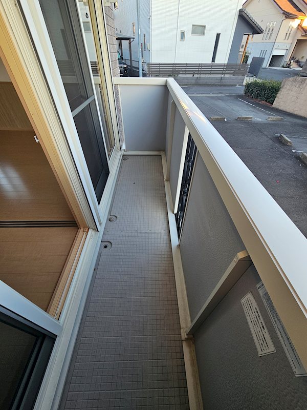 ヨーロピアン林B棟 ベランダ