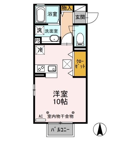 ISHIKAWA HILLS Ⅶ  間取り図