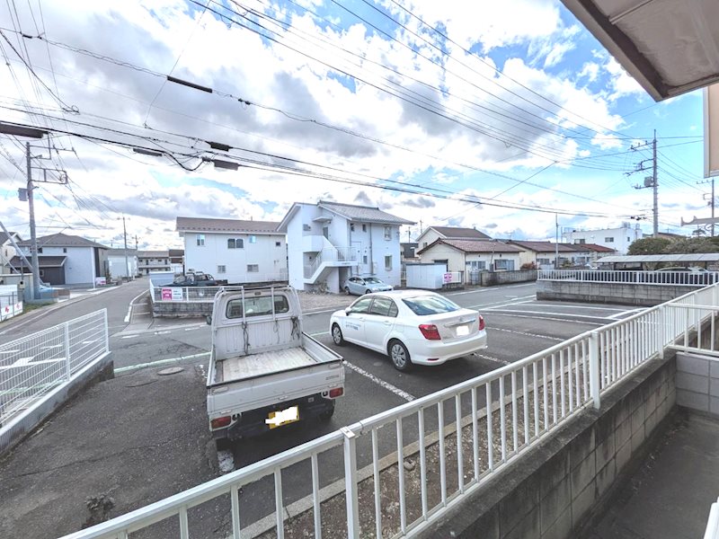 エステートなかざとC ベランダ