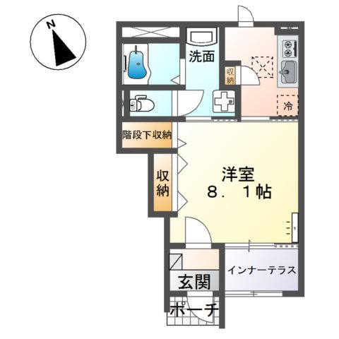 ウィステリア・Ⅱ 間取り図