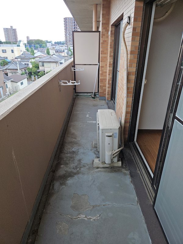 リアライズ前橋中央 ベランダ