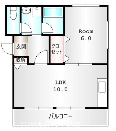 清水第三マンション 間取り図