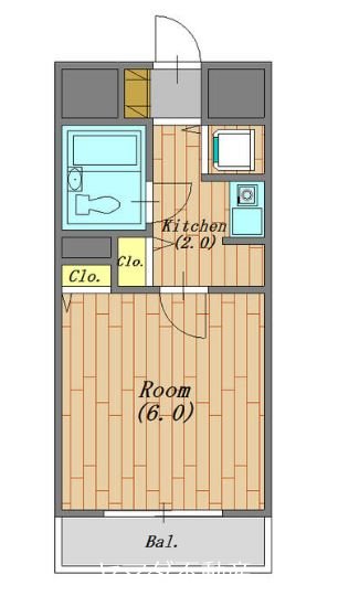 前橋ユーアイビル 間取り図