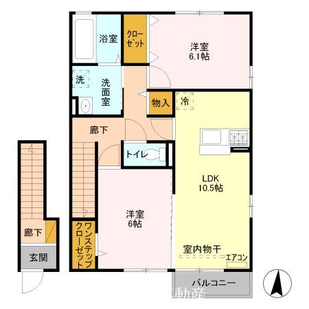 フェリーチェ 間取り図