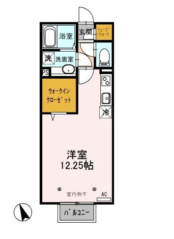 セゾン　ド　ジャルダン 間取り図
