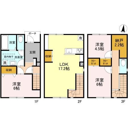 ベルネーレ  間取り図