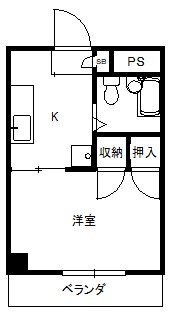 高崎マンション 間取り図