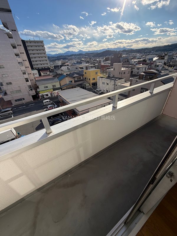 高崎マンション ベランダ