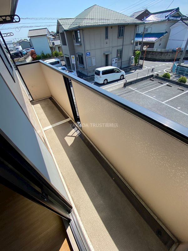 オークスビュー ベランダ