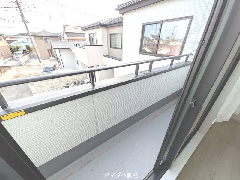 高崎市芝塚町戸建て ベランダ