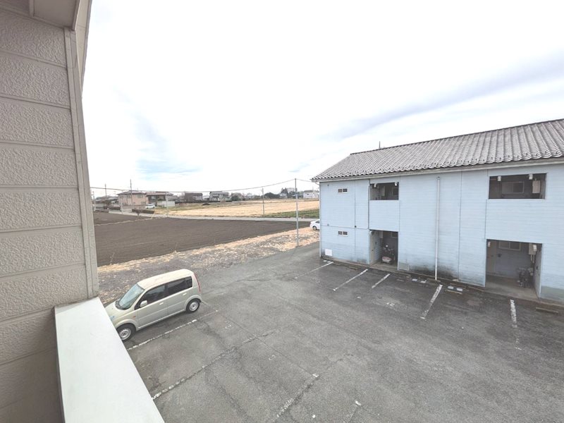 ハイツリッチ前橋 ベランダ