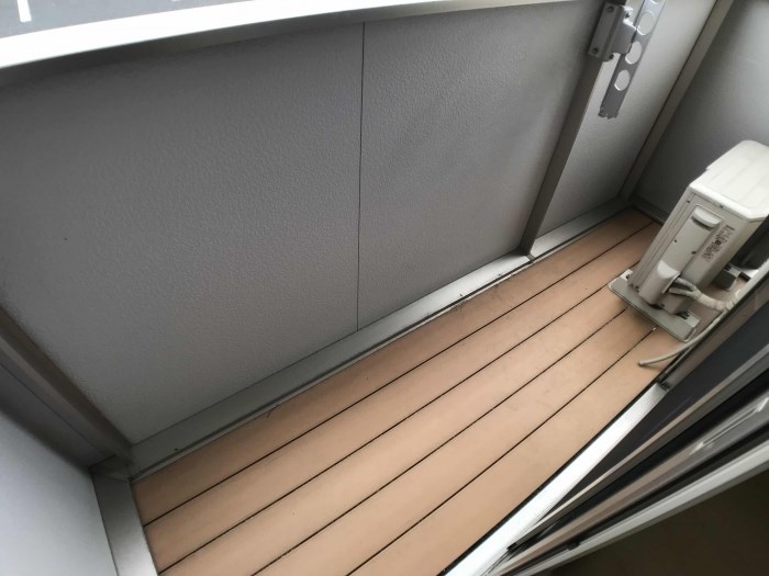 サンクブランシュ ベランダ