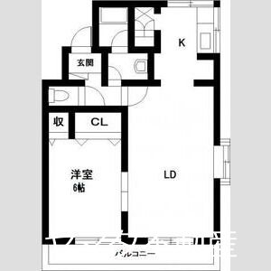 プレサージュ中島 間取り図