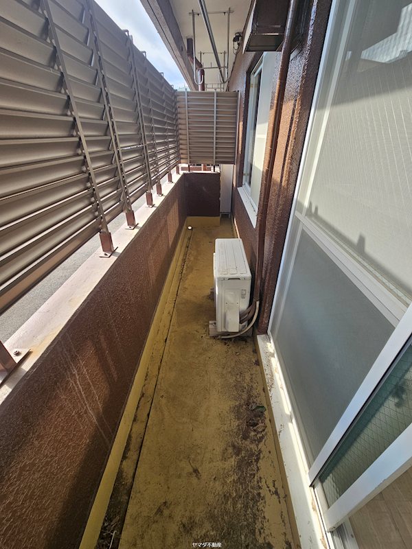 プレサージュ中島 ベランダ