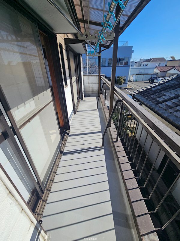 まるちハウス下石倉 ベランダ