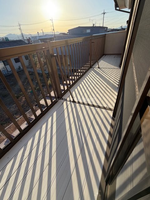 藤岡市中島戸建（482） ベランダ