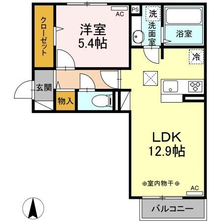 ブルーシェル 間取り図