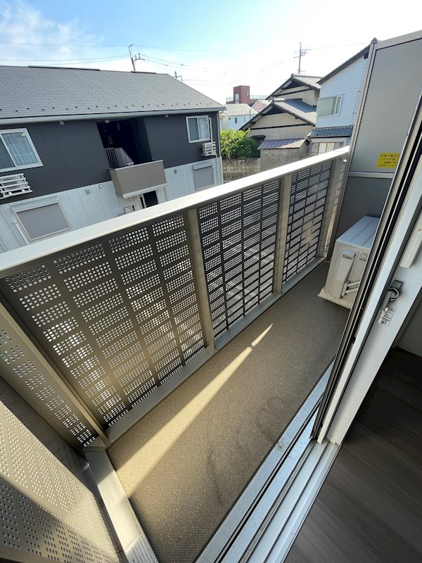 ブルーシェル ベランダ