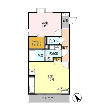 プライムパークス 間取り図