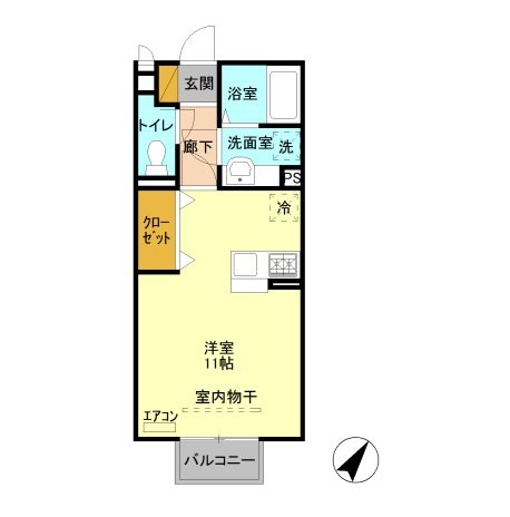 ベルテ 間取り図