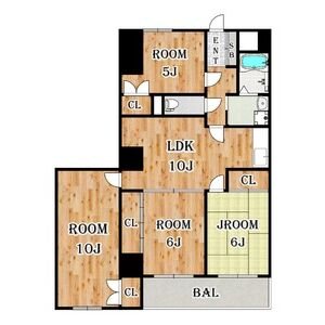 サンシティ前橋 間取り図
