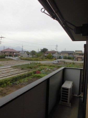 アロッジオ城川 ベランダ