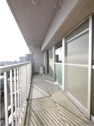 あさひレジデンス大友 ベランダ