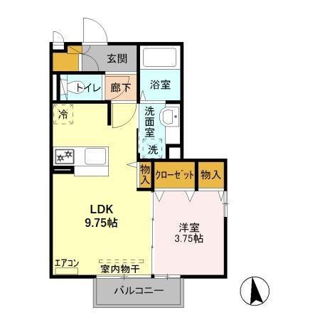 ダイアリー 間取り図