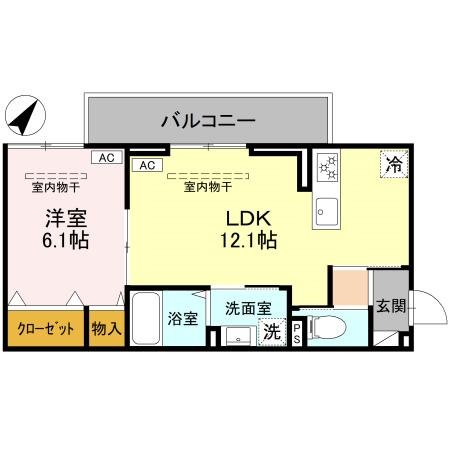 ルミナスプレイス 間取り図