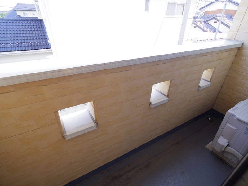 カルミア ベランダ