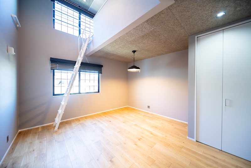 相生ガレージ リビング