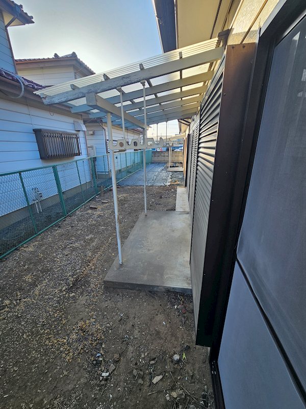 真下貸住宅 ベランダ