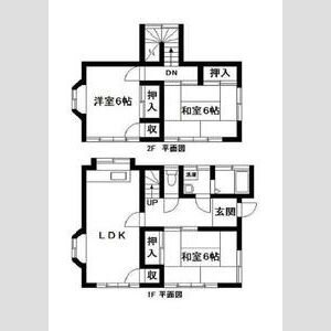 ファミーユ眞下 間取り図