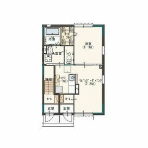スタージス　A 間取り図