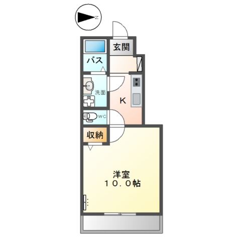 アンダンテ 間取り図