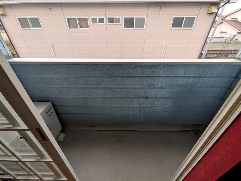 ハイツリッチ前橋 ベランダ