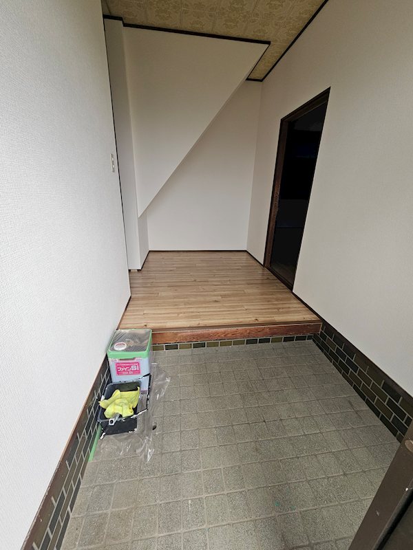 前橋市上大島町戸建 玄関